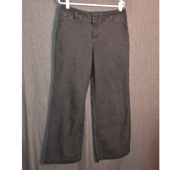 Style & Co Wide Leg Women's 10 Denim Pants Jeans - Picture 1 of 9